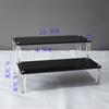 Soporte de Exhibición Acrílico Modelo Escalera Hecha a Mano Soporte para Pulsera Negra Muñeca Biqi Caja Sorpresa Estante de Almacenamiento de Joyería Multicapa