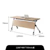 La mesa de conferencias plegable Mya es simple y moderna, se puede combinar y mover, y es adecuada para capacitación y estudio en instituciones educativas