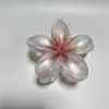 Presilha de Cabelo Gradiente Pérola Plumeria Transfronteiriça Europeia e Americana Presilha de Flor Presilha Lateral Presilha para Meio Preso Parte de Trás da Cabeça Presilha de Tubarão