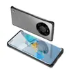 Adecuado para Huawei Mate70Pro Funda de Teléfono Móvil Sin Bordes con Borde Metálico para Lente P60 Cubierta Protectora Transparente Mate de Metal Desnudo 30