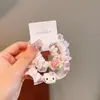 Diadema de Gato a Cuadros de Encaje Color Caramelo para Todo el Cuerpo, Cuerda para Cola de Caballo Estilo Dulce y Lindo para Niña, Accesorio para el Cabello al por Mayor