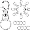Atacado Fivela de Cachorro Conjunto de Chaveiros Amazon Liga de Zinco Chaveiro Rotativo Fivela de Cachorro + Argola Acessórios de Joias