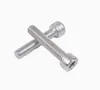 En Stock Tornillos de Acero Inoxidable 316 Cabeza Cilíndrica con Zócalo Hexagonal Din912 M3--M6 Tornillos con Cabeza de Copa y Zócalo Hexagonal