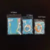 Polegares Película Pérola Embalagem Colorida Bolsa Cabo de Dados USB/Pen Drive Cabeça de Carregamento Cartão Joias Saco com Fecho Zip Selo