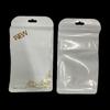Bolsa de embalaje para película templada de teléfono móvil Bolsa de embalaje para carcasa de teléfono móvil GLASS LOGOTIPO dorado con estampado en caliente Bolsa para película GLASS de teléfono móvil