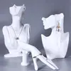 Suporte de Exibição de Colar e Brincos para Retrato de Meio Corpo Suporte de Joias Suporte de Colar Pulseira Pulseira Adereços e Ornamentos para Fotografia