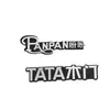 Placas de nombre de metal de aluminio personalizadas, letreros de aluminio estampados de alto brillo, etiquetas con logo 3D para puertas de madera y baños, marcas registradas de aluminio con respaldo adhesivo