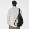 Camisa de Seersucker Rayada Estilo Japonés para Hombre, Nuevo Diseño de Primavera con un Estilo Vintage Relajado, Camisa de Manga Larga con Hombros Normales, Moderna
