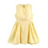 Ins Moda Europeia e Americana Transfronteiriça 2026 Novo Estilo Moda Amazon Roupas Femininas Atacado Doce Vestido Sem Mangas com Contas