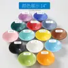 Esmalte Cerámico Monocromático Temperatura Media Esmalte Cerámico Mate 14 Colores En Barril Horno Eléctrico Esmalte de Porcelana Esmalte Monocromático Mate Venta al por Mayor