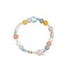 Pulsera de Cerámica de Conejo Suelta Linda Novia Nicho Caricatura Pulsera de Pareja 2024 Nuevo Diseño Color