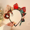 Acessórios de Cabelo de Natal Estilo Floresta Presépio Grampo de Cabelo Orelhas de Galho Fofas para Crianças Acessórios de Tiara Pequenos Grampos Acessórios de Cabelo