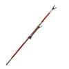 Caña de Soporte de Carbono Ultraligera y Ultradura Red de Copia Estante para Cañas de Pescar Posicionamiento Soporte Trasero Colgante Integrado Torreta para Cañas de Pescar Equipo de Pesca
