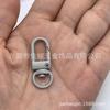 Hebilla Metálica de Aleación de Zinc Pintada de Colores de 3 Puntos para Puerta Pequeña Hebilla de Camarón Metálica Hebilla Colgante para Muñeca Llavero de Colores