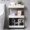 Estante Carro de Pie Multicapa para Hogar Dormitorio Móvil para Bebé Snack Cocina Estante de Almacenamiento Multifuncional
