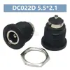 Enchufe de alimentación DC DC Socket DC005 002 Interfaz de 5.5*2.1/2.5MM Socket Hembra Conector Macho