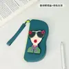 Bolsa Portátil Avanzada Sense a Prueba de Polvo de Silicona Suave para Gafas Estuche de Almacenamiento para Gafas de Sol Colgable Estuche Anti-pérdida para Gafas