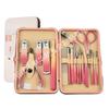 Aço inoxidável cortador de unhas Beauty Set Household Nail Art pedicure tesoura manicure 19 peças conjunto de ferramentas de beleza