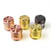 Molino de Cigarrillos Roscado de Seis Hojas de Aleación de Zinc de 63 mm Producto Nuevo en Stock Suministro Transfronterizo Molinillo de Cigarrillos Metálico
