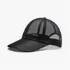 Gorra de Béisbol de Malla Unisex con Visera Plana para Deportes al Aire Libre, Transpirable, Protectora del Sol y para Dar Sombra