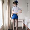 Fornecimento Direto da Fábrica de Lingerie Sexy Uniforme de Aeromoça Conjunto Uniforme de Boate Roupa de Festa Traje de Aeromoça Não. 61