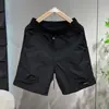 Pantalones Cortos de Trabajo de Estilo Americano, Finos, de Bolsillos Grandes, de Secado Rápido, para Hombre, de Verano, Talla Grande, Sueltos, Casuales, Rectos, de Cinco Puntos, de Longitud Media