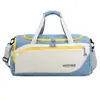 Bolsa de Fitness Transfronteriza Rpet Nylon Compartimento Independiente para Zapatos Bolsa de Fitness Yoga Bolsa para Salidas de Viaje Fábrica de Personalización