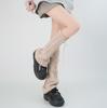 Calcetines holgados de punto trenzado acampanados rojos, calentadores de piernas de lana cálida, calcetines de punto, calentadores de botas para chica, forro polar cálido