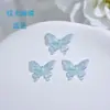 Joias de Arte para Unhas Fantasia Nova Aurora Japonesa e Coreana Decoração de Casamento Display de Adorno de Cabeça Aro de Cabelo de Princesa Acessórios de Pente de Cabelo Borboleta