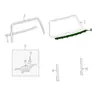 Adecuado para Toyota Sequoia 2001-07 Tira Barrera de Agua Exterior para Cristal de la Puerta Trasera, Tira de Presión Exterior, Tira Cortaaguas