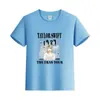 Europa y Estados Unidos verano caluroso color liso estampado de letras algodón manga corta camiseta ropa para niños ropa de media manga para niños ropa para clase padre-hijo ropa