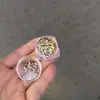 Lentejuelas Estrella para Uñas Ultra-Mini de 1 mm Estrella de Cinco Puntas Forma de Corazón Súper Brillantes Otoño e Invierno Lentejuelas Ultra-Delgadas Pegatinas de Uñas Portátiles