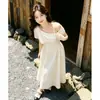 Vestido de bolinhas estilo Miu com decote assimétrico, plus size, para mulheres um pouco cheinhas, estilo coreano, jovem e acinturado, para o verão