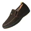 Sapatos casuais de lona masculinos para primavera, verão e outono com solas de borracha macia, tênis slip-on resistentes ao desgaste, sapatos de trabalho respiráveis antiderrapantes, disponíveis para atacado