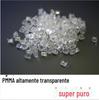 Guia de luz PMMA guia de luz grau acrílico com guia de luz Agente Luz branca não amarela