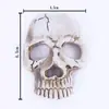 Adesivo para Capa de Celular Decoração Criativa Pingente de Resina Caveira Acessórios Caveira Caveira Halloween Adereços Assustadores Caveira
