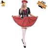 Adulto Carnaval Nacional Escocês Fantasia de Menina Carnaval Desempenho Nacional Palco Fantasia de Festa Fantasia