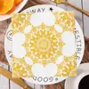 Papel de Lenço Impresso Transfronteiriço Padrão Damasco Europeu Quadrado Lenço Festa Restaurante Papel Decorativo Atacado