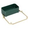 Estante de secado de malla para cocina, escurridor de residuos de cocina y alimentos del lado izquierdo, escurridor de esponja desechable para comercio electrónico
