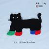 Toalha de Cachorrinho de Desenho Animado Patch de Tecido Bordado Patch Decorativo Dachshund Patch Roupas Acessórios Bordado à Máquina Patch de Tecido DIY