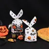 Bolsa de Dulces Nueva de Halloween Transfronteriza con Orejas de Conejo, Snacks Infantiles, Bolsa para Empaque de Snacks, Bolsita de Regalo
