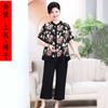 Traje Nuevo de Verano para Madre Estilo Occidental Camisa de Gasa de Manga Corta Talla Grande Top de Verano para Mujer