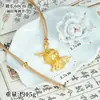 Nuevo colgante de oro de arena vietnamita marea nacional incrustado de circonita collar Qi Tian Da Sheng Wukong estilo corte aleación de cobre joyería al por mayor