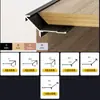 Tira Decorativa de Aleación de Aluminio con Chapa de Madera Tira de Borde Ultra-Delgada en Forma de I 9cm Tira de Microjunta de Aleación de Aluminio en Stock