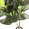 Simulação de Piano Leaf Banyan Estilo Nórdico Grande Artificial Fake Tree Potted Sala de Estar Decoração de Interiores Ornamentos Simulação de Piano Leaf Banyan
