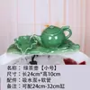 Ornamento de cerâmica circulação automática tanque de peixes com água corrente oxigenação filtração piscicultura fonte de água corrente interna casa umidificador