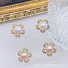 Brincos de Pérola Natural de Água Doce Estilo Novo 2025 Banhados a Ouro Joias Versáteis Brincos da Moda Brincos com Pino de Prata 925