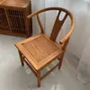 Mesa Ferradura de Olmo Antiga para Uso Doméstico, Mesa Quadrada, Mesa Oito Imortais, Mesa de Chá de Madeira Maciça Estilo Wabi-Sabi, Banco Longo Estilo Chinês com Mesa Ferradura de Cintura e Bancos