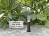 Lámpara de césped de acero inoxidable, Lámpara de césped LED impermeable para exteriores, Lámpara de césped simple moderna para jardín y villa, Lámpara de patio