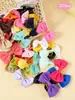 Lazos Frescos y Sencillos Estilo Europeo y Americano para el Cabello de Niños, 20 Colores Dulces Accesorios para el Cabello de Bebé, Accesorios para el Cabello Transfronterizos